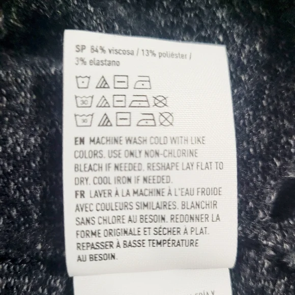 American Eagle Soft & Sexy Plush Long Sleeve Oversized Tunic Top XS Heather Gray - Picture 12 of 12